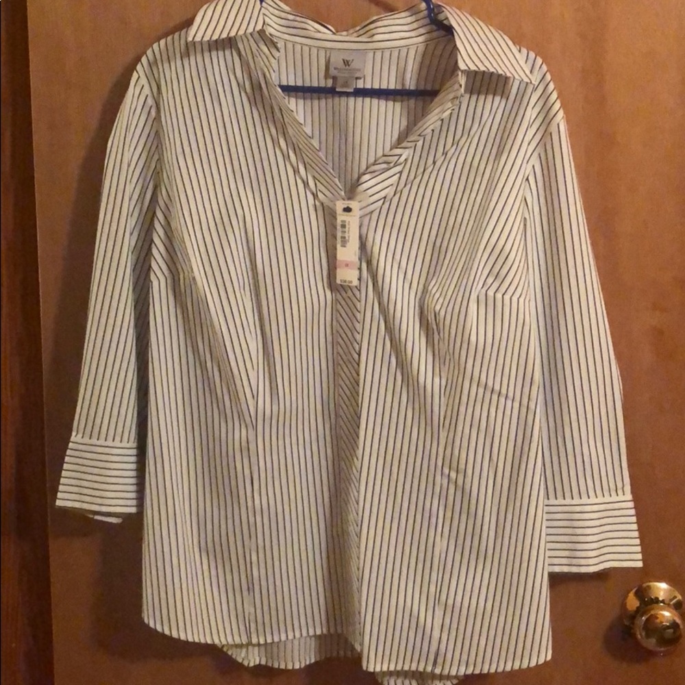 New with tags! Worthington 1x button down